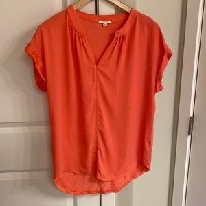 Salmon blouse